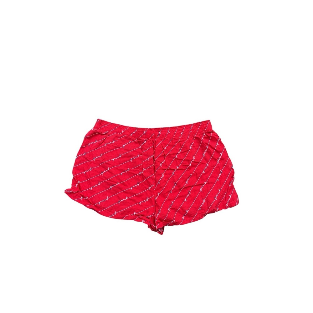Victoria's Secret PINK Sleep Shorts Medium Red Pajama Sleepwear